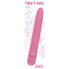 Перезаряжаемый вибратор Take it easy Haze Pink_2