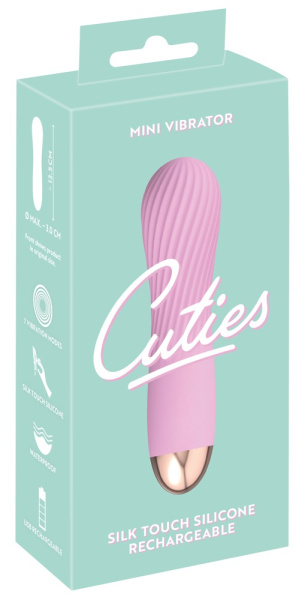 Вибратор мини Cuties розовый_1