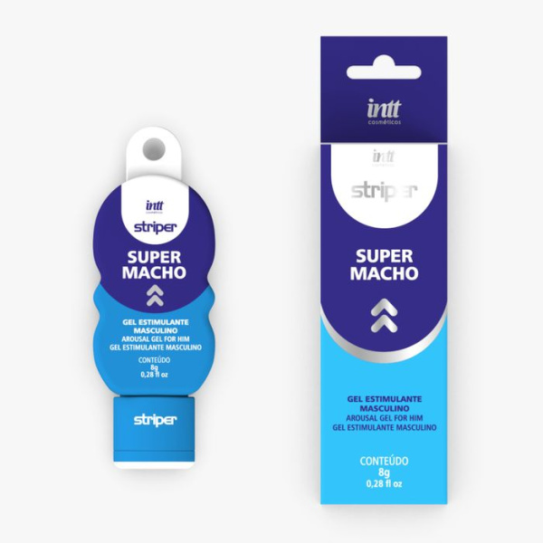 Массажный гель SUPER MACHO, 8 г_3