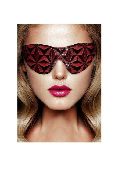 Маска на глаза закрытого типа (повязка) Luxury Eye Mask_1