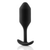 Профессиональная пробка для ношения B-vibe Snug Plug 2 черный_5
