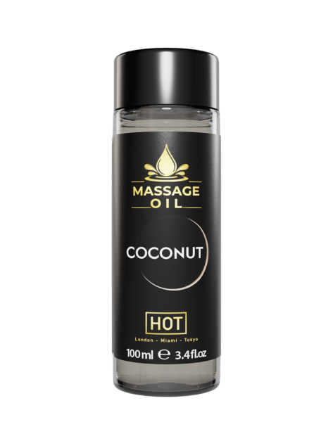 Массажное масло HOT c ароматом Кокоса 100 мл. 44306_1