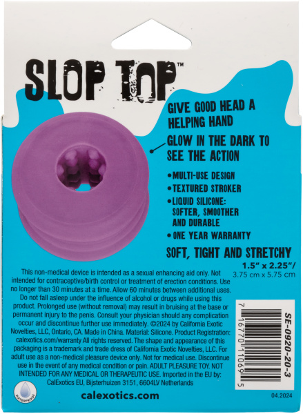 Эрекционное кольцо-бампер из жидкого силикон SLOP TOP DIRTY LUV_6