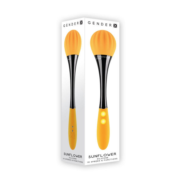 SUNFLOWER Мощный двусторонний вибратор_1