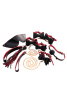 Бондажный набор Toyfa Theatre Bow-tie, PU-кожа, черный_2
