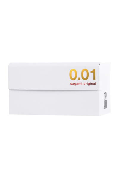 Презервативы Sagami Original 001, полиуретан, 10 шт._5