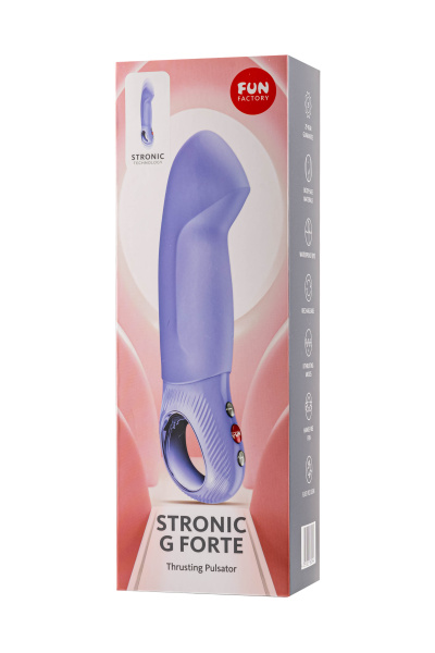 Пульсатор Fun Factory STRONIC G FORTE, силикон, сиреневый, 19 см_6