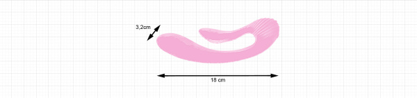 G-wave Ультрагибкий вибромассажер тройного действия_1