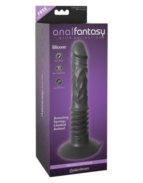 Анальный вибростимулятор с естественными фрикциями Vibrating Ass Fucker Anal Fantasy Elite Collectio_1