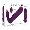 Gender X VELVET HAMMER Вибромассажер ударный с клиторальным стимулятором_8