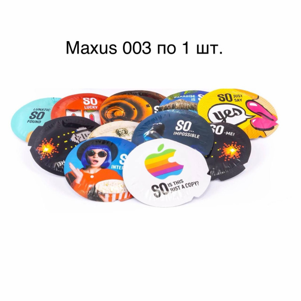Презервативы MAXUS 003, экстремально тонкие, 1 шт