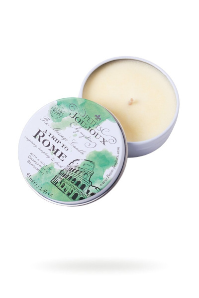 Массажная свеча Petits Joujoux Rome Аромат –Грейпфтрут и бергамот, 33 гр._1