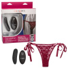 Трусики с вибромассажером для стимуляции клитораRemote Control Lace Thong Set_1