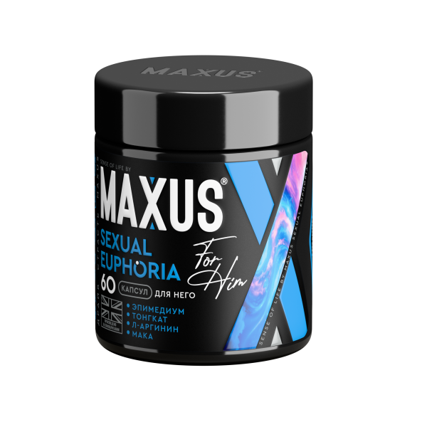 БАД SENSE OF LIFE by MAXUS Сексуальная Эйфория для него, Sexual Euphoria for him, 60 капсул_3
