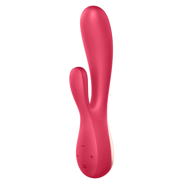 Вибромассажер Satisfyer Mono Flex с возможностью управления через приложение, красный_1