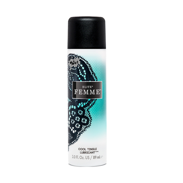 Гибридный лубрикант с эффектом холодка и покалывания Wet® Elite® Femme™ 89ML_1
