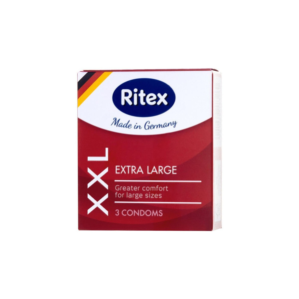 Презервативы RITEX XXL №3, увеличенного размера, латекс, 20 см_1