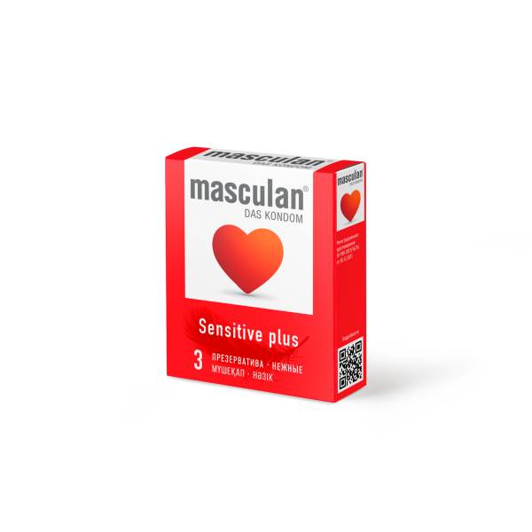 Презервативы Masculan Sensitive Plus Нежные, 3 шт. _1