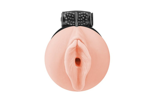 Мастурбатор с вибро-кольцом Satisfaction Magazine Maid_1