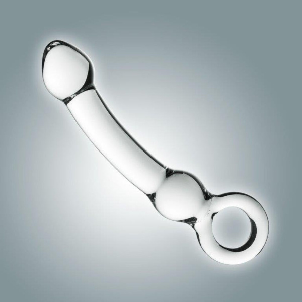 Нереалистичный фаллоимитатор из стекла 0045 BX DD_1