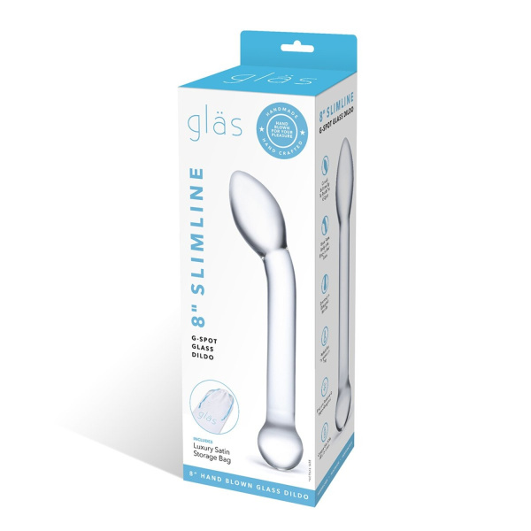 Стеклянный фаллос для точки G Slimline G-Spot_1