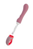 Вибратор Flovetta ROSE, силикон, розовый, 19 см_6