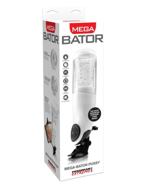 Автоматический Мега-Мастурбатор-вагина с подсветкой Pipedream Extreme Toyz  Mega-Bator Pussy_1
