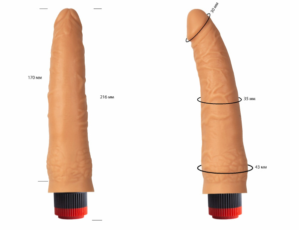 Вибратор гелевый 110700ru_4