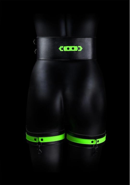 Набор для бондажа Thigh Cuffs & Belt (S/M)_3