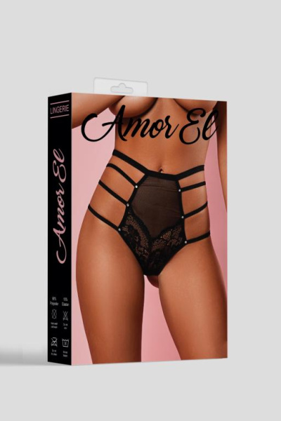 Трусики с высокой посадкой M Black_4