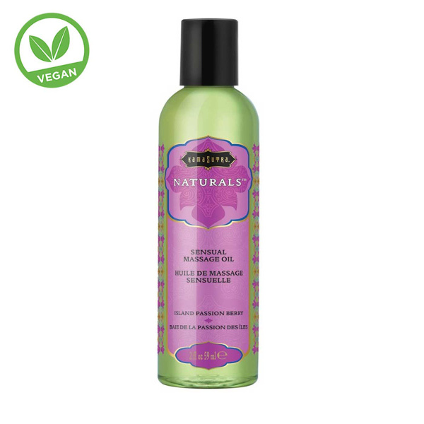 Массажное масло Naturals massage oil Island passion berry 59 мл_1