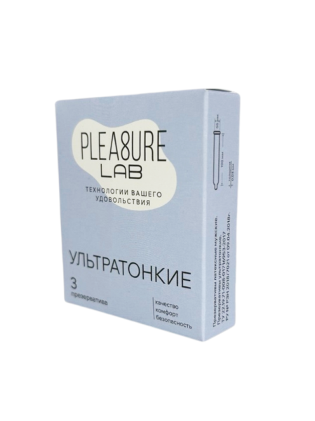 Презервативы ультратонкие Pleasure Lab 3 шт 6681lab_2
