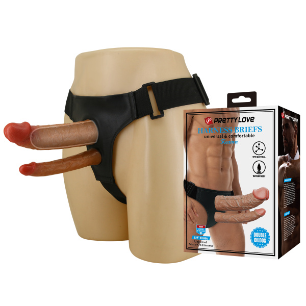 Фаллопротез для Двойного Проникновения Pretty Love BW-022106_1