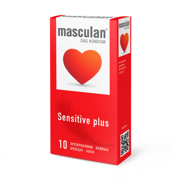 Презервативы Masculan Sensitive Plus Нежные, 10 шт._1