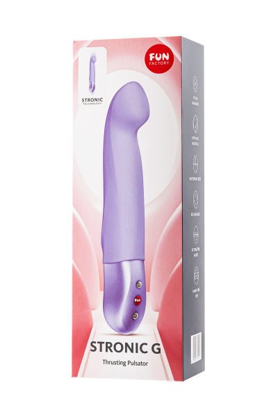 Пульсатор Fun Factory STRONIC G, силикон, сиреневый, 20,8 см_6