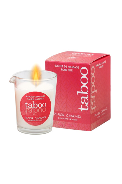 Массажное аромамасло для женщин RUF Taboo Плотское удовольствие(Plaisir charnel), цветок какао, 60мл_4