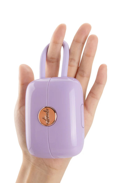 Виброяйцо и вакуумный стимулятор 2 в 1 OTOUCH Louis Vibrate, силикон, фиолетовый, 13,8 см_4