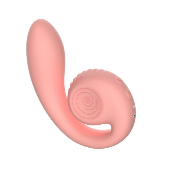 Инновационный SVibe Gizi вибратор, персиковый_3