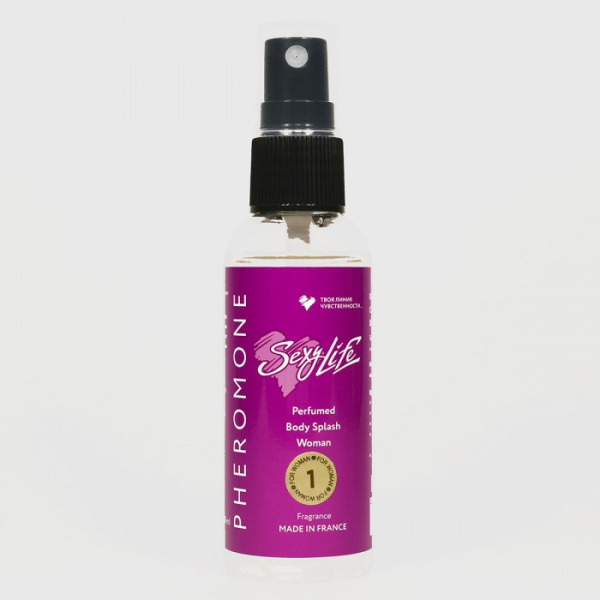 Парфюмированный спрей для тела Sexy Life №1 с феромонами для женщин 50 мл_1