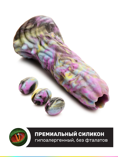 Яркий дилдо, 18.5х5.8 см_6