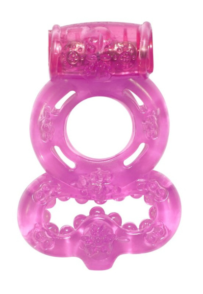 Эрекционное кольцо Rings Treadle pink_2
