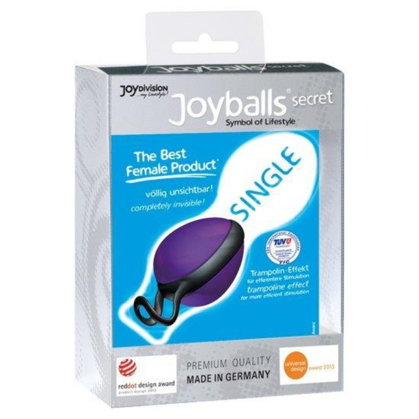 Joyballs secret single, Schwarz-Schwarz вагинальный шарик фиолетовый_1
