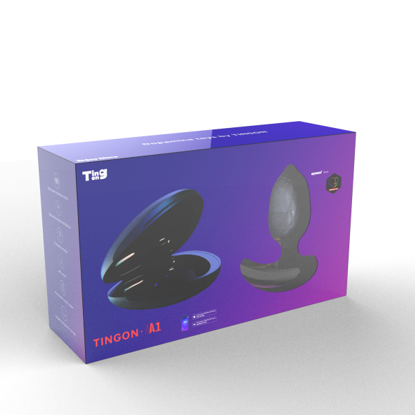 Интерактивная анальная вибропробка Tingon A1_2