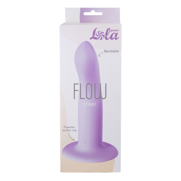 Нереалистичный дилдо Flow Stray Purple_1