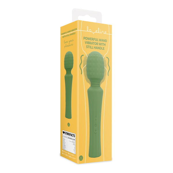 Мощный вибромассажер WAND - Green Mumba_2