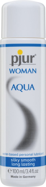 Лубрикант на водной основе для нее Pjur Woman Aqua 100 мл_1