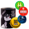 Презервативы MAXUS SO MUCH SEX SPECIAL в черном тубусе, точечно-ребристые, 100 шт_2