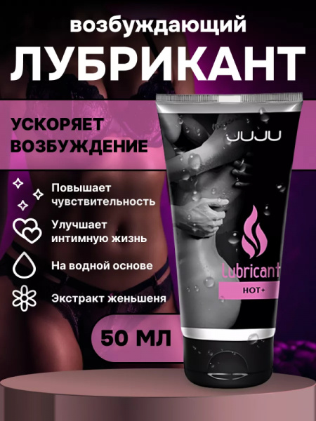 Возбуждающий лубрикант JUJU HOT+ 50ml 7081JU_4