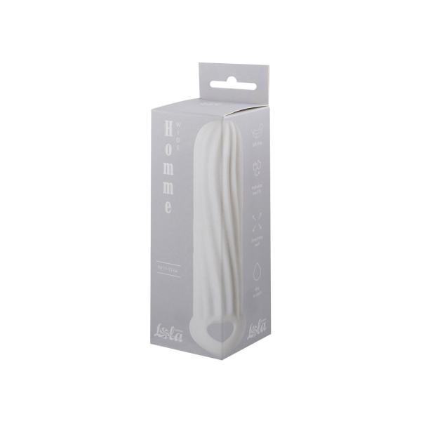 Фаллоудлинитель Homme Wide White для 11-15 см_3