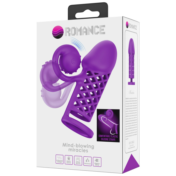 Вибронасадка с клиторальным отростком Pretty Love MC57_1